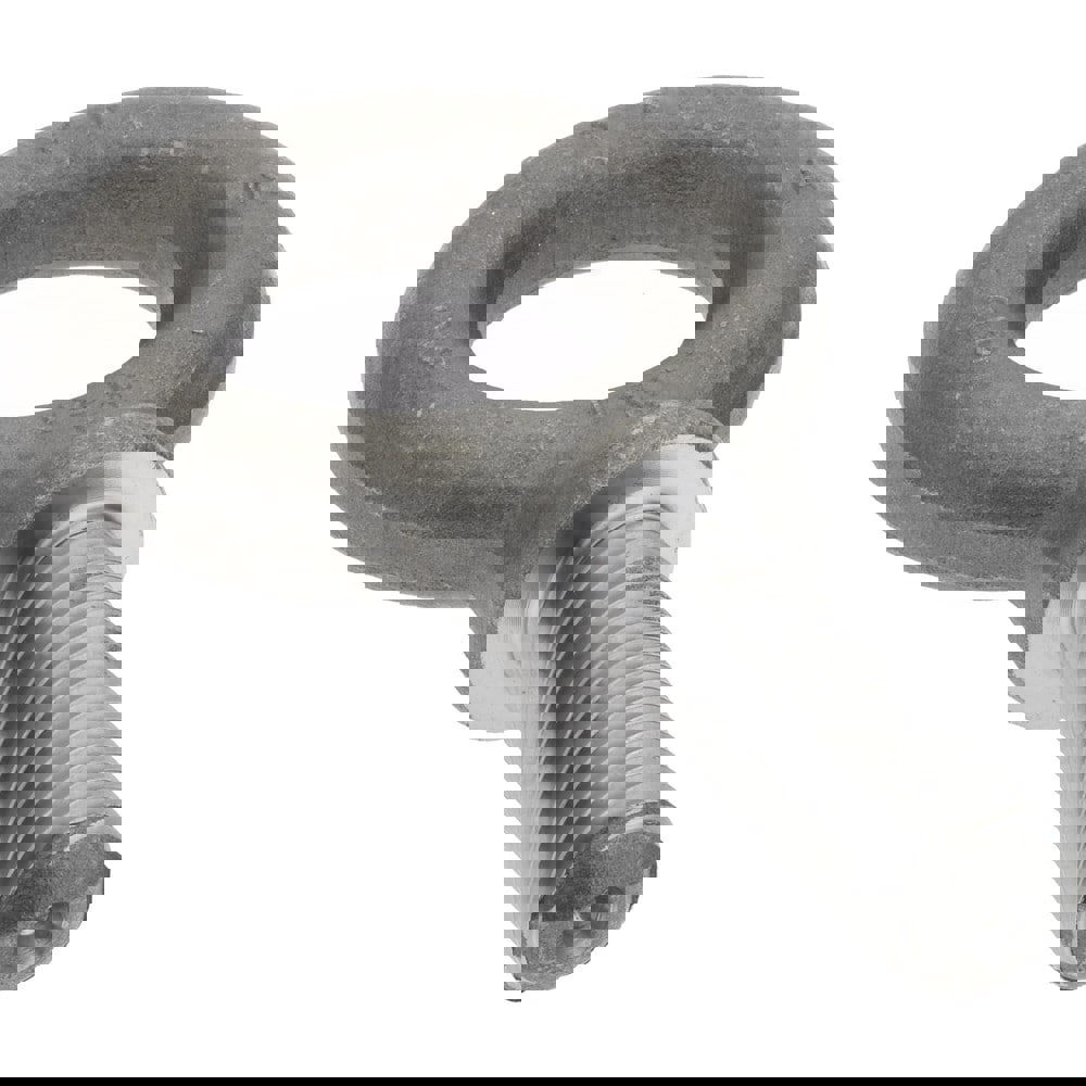 Fixed Lifting Eye Bolt: With Shoulder, 4,300 lb Capacity, 5/8-11 Thread, Grade 8620 Alloy Steel